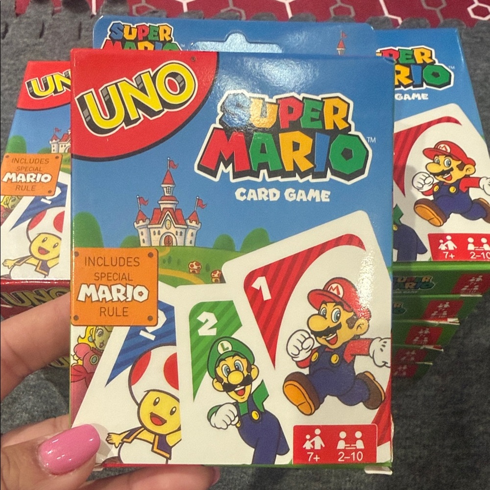 Uno Super Mario Edition Card Game
